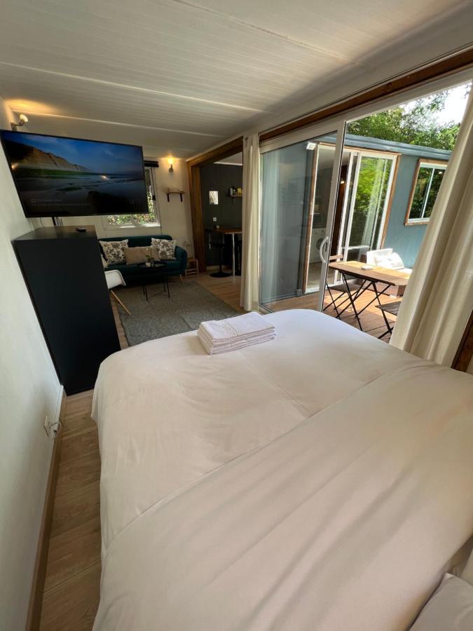 Superbe Cabane Jacuzzi Jardin Clim Wifi Parking Мейрей Екстер'єр фото