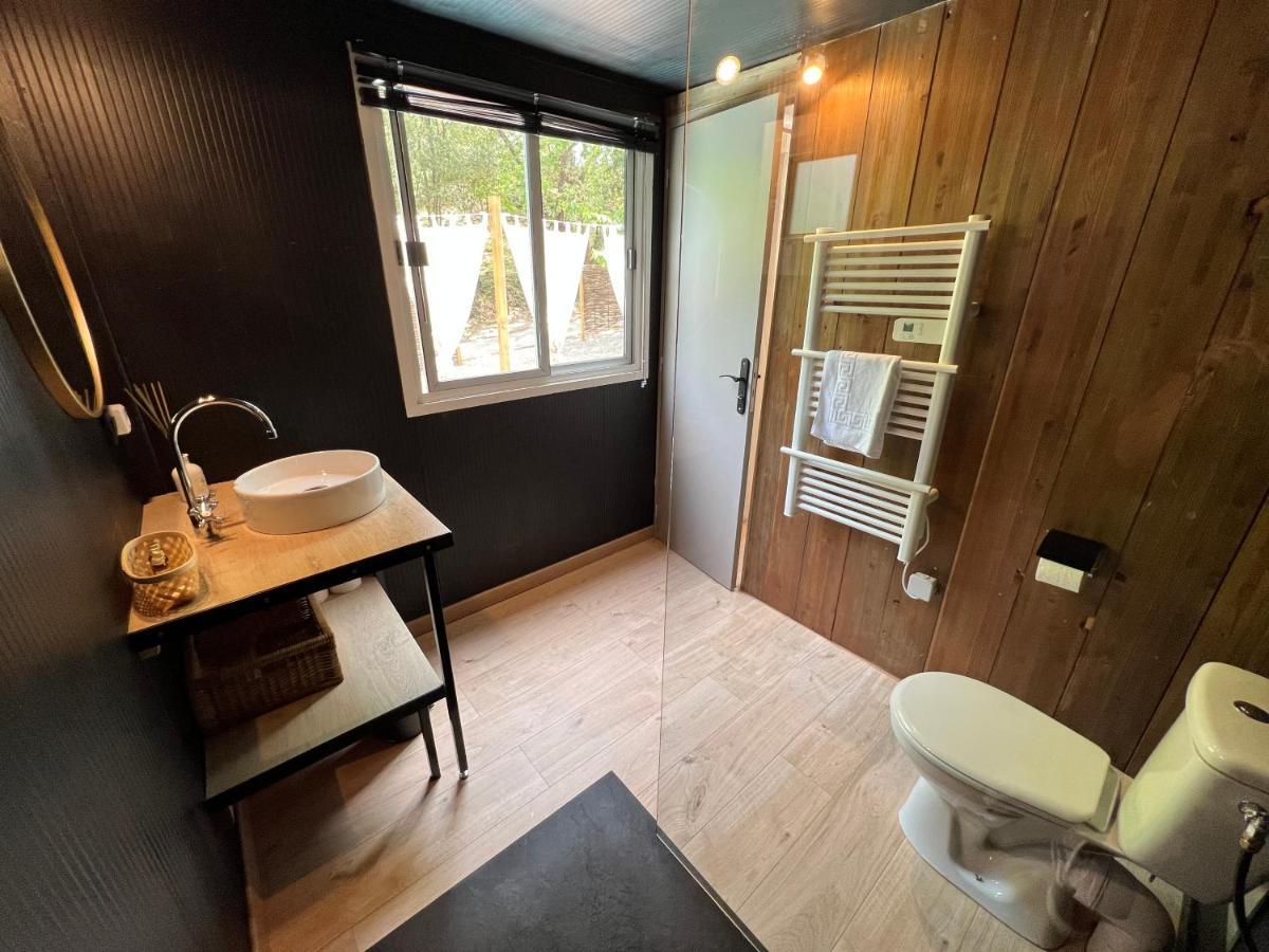 Superbe Cabane Jacuzzi Jardin Clim Wifi Parking Мейрей Екстер'єр фото
